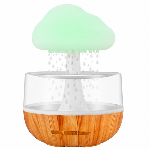 Humidificador de Nube con Efecto Lluvia Relax